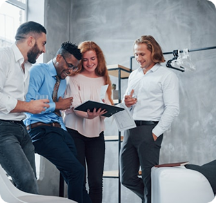 People in meeting